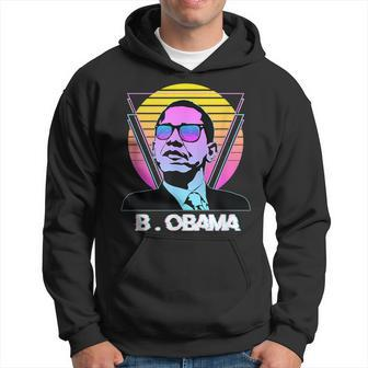 President Barack Obama Vintage Retro Vaporwave Sunglasses Hoodie - Monsterry DE