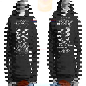 I Like My Presidents Like I Like My Guns 40 45 Hoodie - Thegiftio