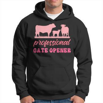 Professional Gate Opener Farm Apparel Hoodie - Monsterry DE