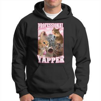 Professional Yapper Cat Hoodie - Thegiftio UK