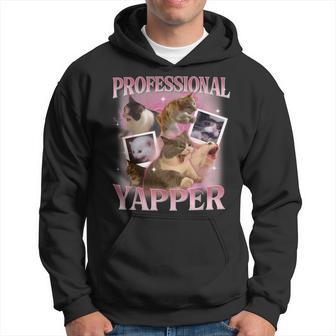 Professionelle Yapper Meme Cat Hoodie - Geschenkecke