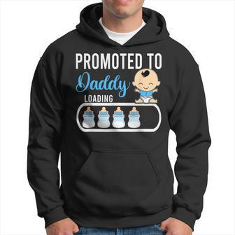Promoted To Daddy Boy Pregnancy Announcement Dad Father Men Hoodie - Monsterry CA