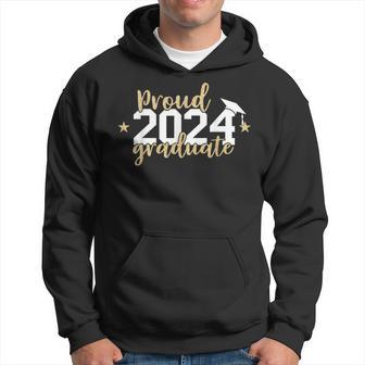 Proud 2024 Graduate Of A Class Of 2024 Senior Graduation 24 Hoodie - Seseable