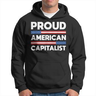 Proud American Capitalist Capitalism Hoodie - Monsterry