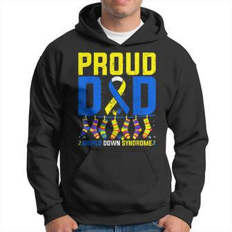 Proud Father World Down Syndrome Dad 2024 Hoodie - Seseable