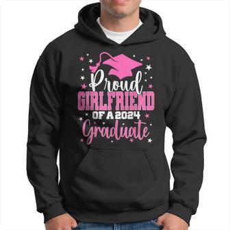 Proud Girlfriend Of A 2024 Graduate Class Senior Graduation Hoodie - Monsterry