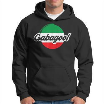 Proud Italian Meat Gabagool Capicola Food Italy Pride Flag Hoodie - Monsterry