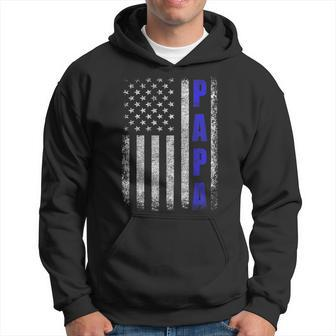 Proud Papa Fathers Day 2020 From Grandchildren Hoodie - Monsterry