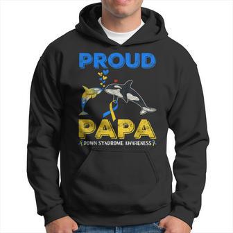 Proud Papa Welttag Zur Aufklärung Über Das Down-Syndrom Niedlicher Orca T21 Kapuzenpullover - Geschenkecke