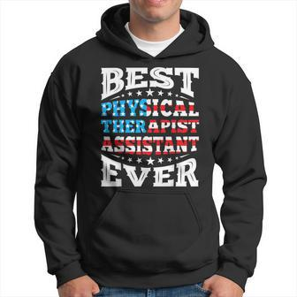 Pta Physical Therapist Assistant 4Th Fourth Of July Usa Flag Hoodie - Monsterry UK