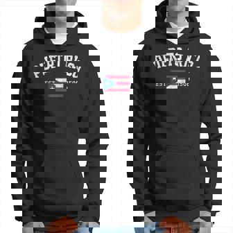 Puerto Rico Est 1508 Puerto Rican Flag Independence Day Hoodie - Thegiftio