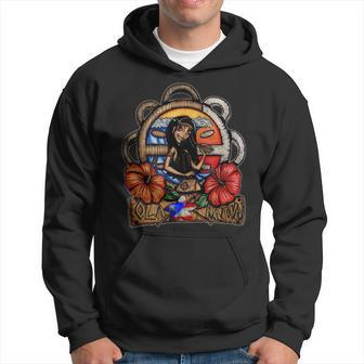 Puerto Rico Inspired In The Taino And Surf Culture Hoodie - Monsterry DE