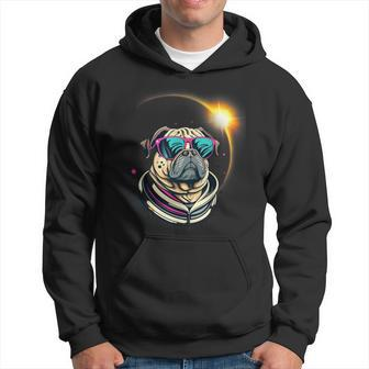 Pug Dog America 2024 Solar Eclipse Totality Accessories Hoodie - Seseable