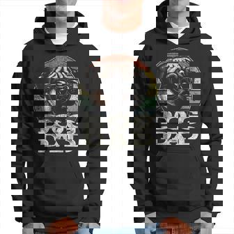 Pug Fathers Day Dog Lovers Pug Owner Vintage Dog Dad Hoodie - Thegiftio UK