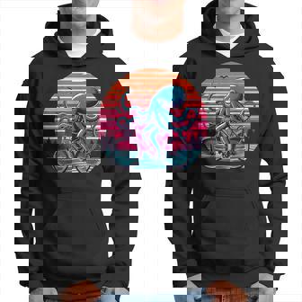 Pulpo Gracioso Andando En Bicicleta Pulpos Lindos Sudadera - Regaloses