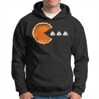 Pumpkin Pie Whipped Cream Video Game Thanksgiving Hoodie - Monsterry DE