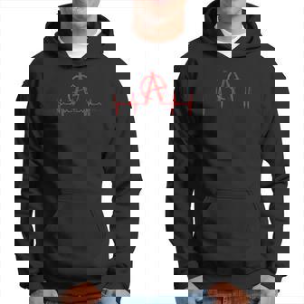 Punk Anarchy Anarquía Punk Línea Corazón Sudadera - Regaloses