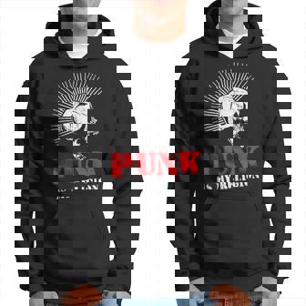 Punk Is My Religion I Punker & Anarchy Para Punk Rock Sudadera - Regaloses