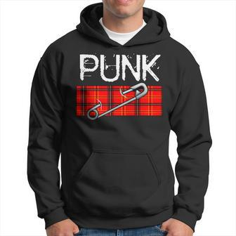 Punk Rock Music Novelty Easy Costume Party Idea Hoodie - Monsterry