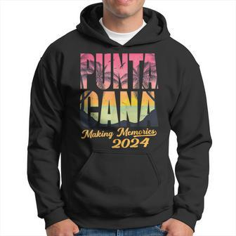 Punta Cana 2024 Making Memories Matching Family Vacation Tri Hoodie | Mazezy