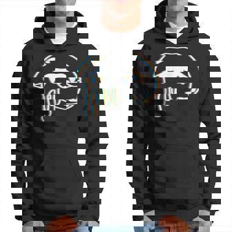 Pyschedelic Vampire Lips Edm For Ravers Party Techno Hoodie - Thegiftio