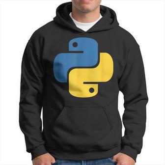 Python Logo Programmer Kapuzenpullover - Geschenkecke