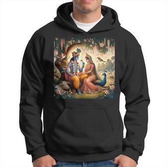 Radha And Krishna Love Hoodie - Thegiftio UK