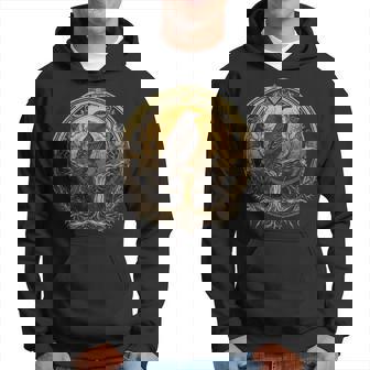 Raven Of Odin Celtic Viking Valhalla Pagan Hoodie - Thegiftio