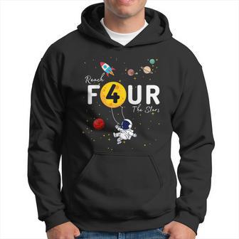 Reach 4 The Stars Child's 4Th Birthday Party Hoodie - Thegiftio UK