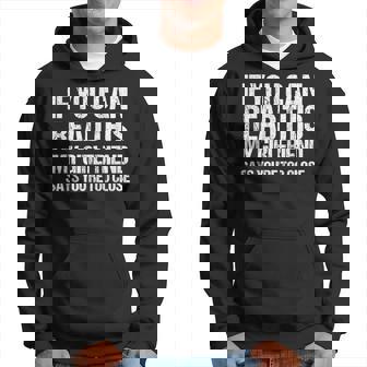 If You Can Read This My Girlfriend Says You're Too Close Hoodie - Monsterry