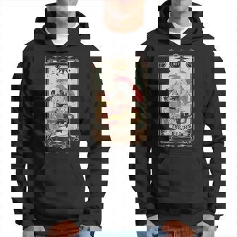 The Reader Tarot Card Witch Vibes Reading Bookworm Bookish Hoodie - Thegiftio