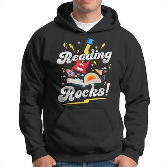 Reading Rocks Quotes For National Reading Month 2024 Hoodie | Mazezy