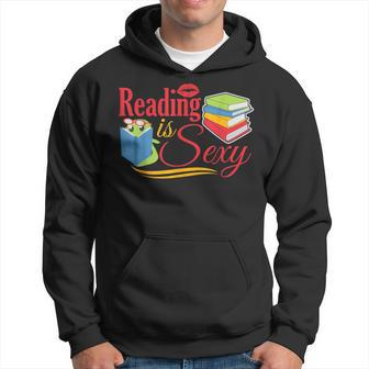 Reading Is Sexy Book Literature Hoodie - Monsterry UK