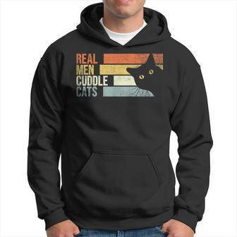 Real Cuddle Cats Cats Lover For Men Hoodie - Seseable