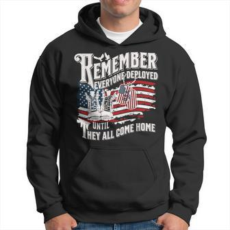 Red Friday Deployment Support Our Troops Wear Red Friday Hoodie - Monsterry DE