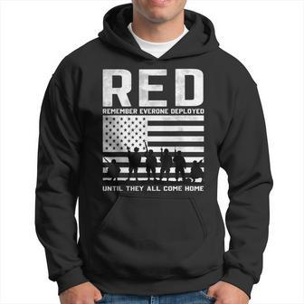 Red Friday Military Us Flag Until They Come Home My Soldier Hoodie - Monsterry CA