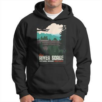 Red River Gorge Kentucky Natural Bridge Hoodie - Monsterry