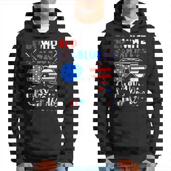 Red White & Blue Cousin Crew Usa American Flag 4Th Of July Hoodie | Mazezy
