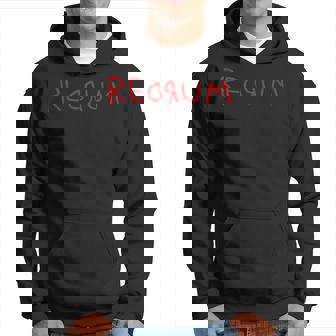 Redrum Murder Horror Película Fan Sin Mangas Sudadera - Regaloses