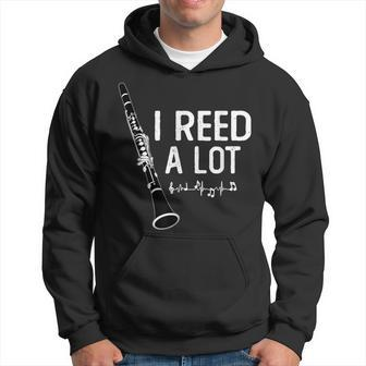 I Reed A Lot Clarinet Oboes Music Hoodie - Seseable
