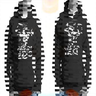 Reps For Jesus Gym Hoodie - Monsterry
