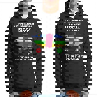 République Centrafricaine Appelle Et Je Dois Partir Central A Sweat à capuche - Cadeauxyz