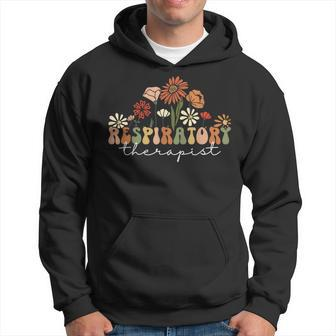 Respiratory Therapy Rt Therapist Rt Care Week Groovy Hoodie - Seseable