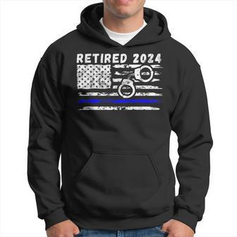 Retired Police Officer 2024 Retirement Hoodie - Monsterry AU