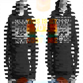 Retro This Is My 70'S Costume 70'S Party Vintage Hoodie - Seseable