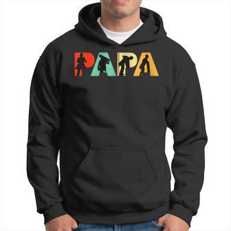 Retro-Dachdecker-Papa Stolzes Dachdecker-Papa-Geschenk Kapuzenjacke Kapuzenpullover - Geschenkecke