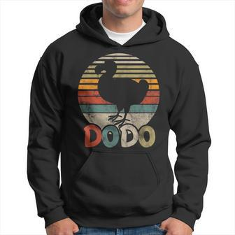 Retro Dodo Bird Hoodie - Seseable