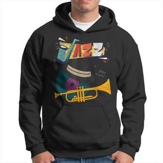 Retro Jazz Trumpets Player Music Festival New Orleans Hoodie - Monsterry CA