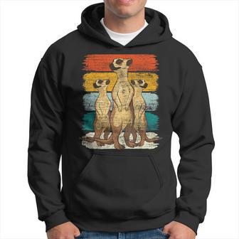 Retro Meerkat Hoodie - Geschenkecke