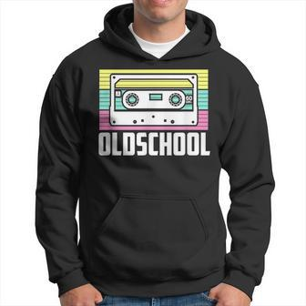Retro Oldschool Cassette 80S 90S Hoodie - Seseable